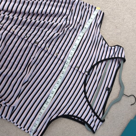 Torrid Jersey Nautical Beach Coastal Pin-up Striped Colorful Dress 5X Plus Size - Picture 6 of 8